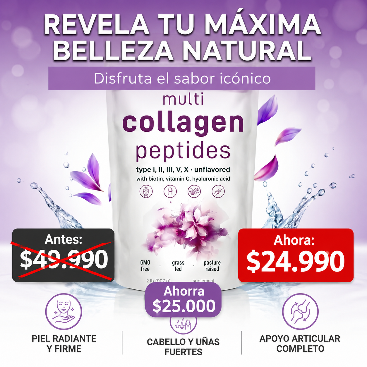 Colágeno Hidrolizado Multi Péptides